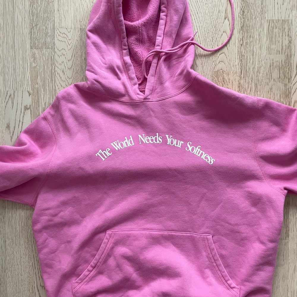 Okay to Rest Pink Hoodie Sweatshirt